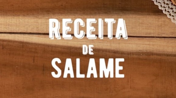 Perola da Ilha Receita de Salame Pérola da Ilha