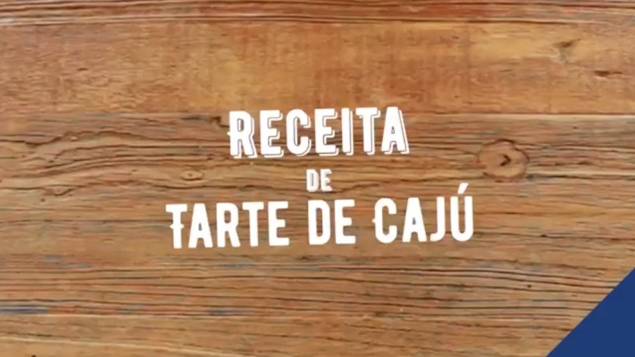 Perola da Ilha Receita de Tarte de Cajú Pérola da Ilha